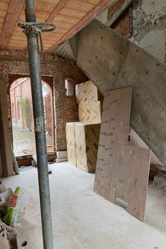 Architectuur Kasteelbouw Hoeve, Hof van Loenhout Rococco, ruwbouw